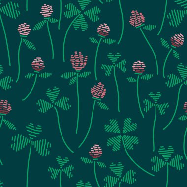 Knitted natural seamless pattern.