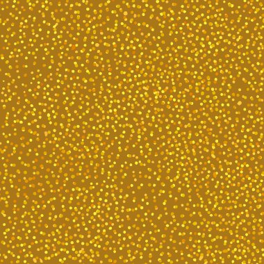 Gold Seamless Pattern with Dots