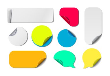 Colorful Paper Tags Collection