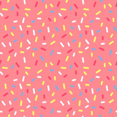 Cake Glaze Colorful Seamless Pattern