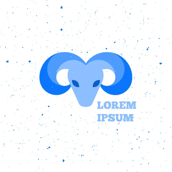 Sheep vector logo — Stok Vektör