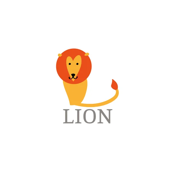 Logotipo León — Vector de stock