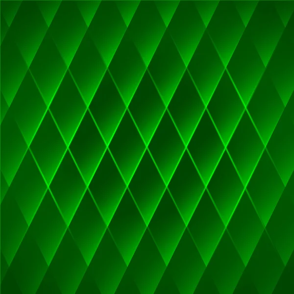 Abstrakter grüner geometrischer Hintergrund. — Stockvektor