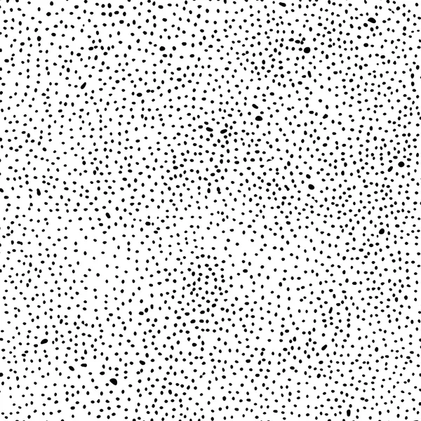 Abstract black and white texture. Vector dotted — Stok Vektör