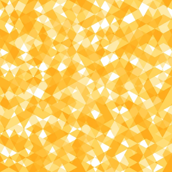 Bright Abstract Seamless Pattern with Yellow and White Lozenges — ストックベクタ