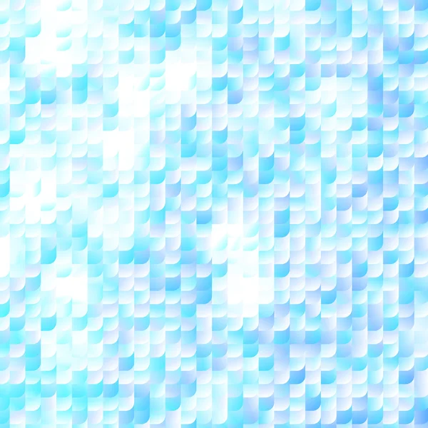 Glisten Blue Fish Scale Background with Gradients and Hotspots — Stock vektor