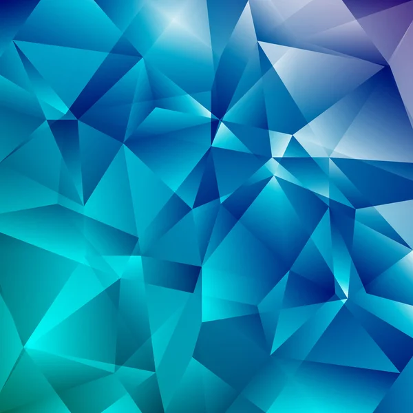 Abstract Faceted Geometric Shiny Background — Stock vektor