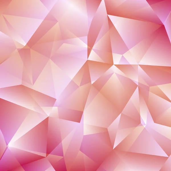 Delicado fondo geométrico rosa — Vector de stock