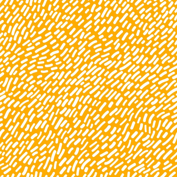 Fondo amarillo dinámico brillante con rayas dibujadas a mano . — Vector de stock