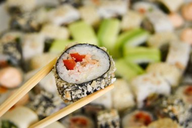 Japonca, suhi, deniz ürünleri, lezzetli