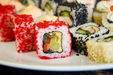 Japonca, suhi, deniz ürünleri, lezzetli