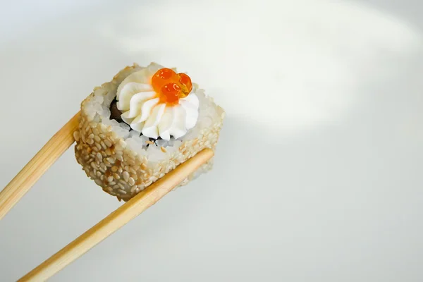 Japans, suhi, zeevruchten Stockfoto