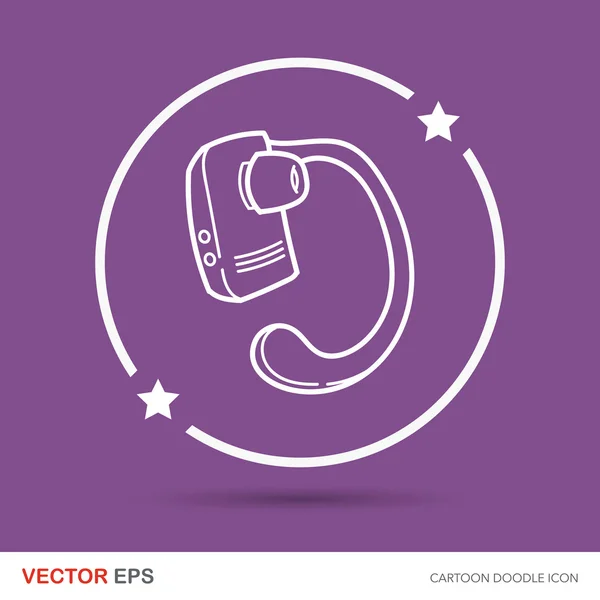 Bulb doodle  vector — Stock Vector