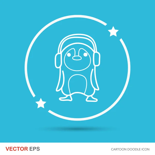 Bulb doodle  vector — Stock Vector