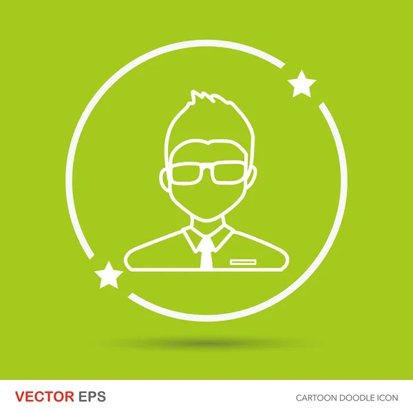 Tort doodle vector — Vector de stoc