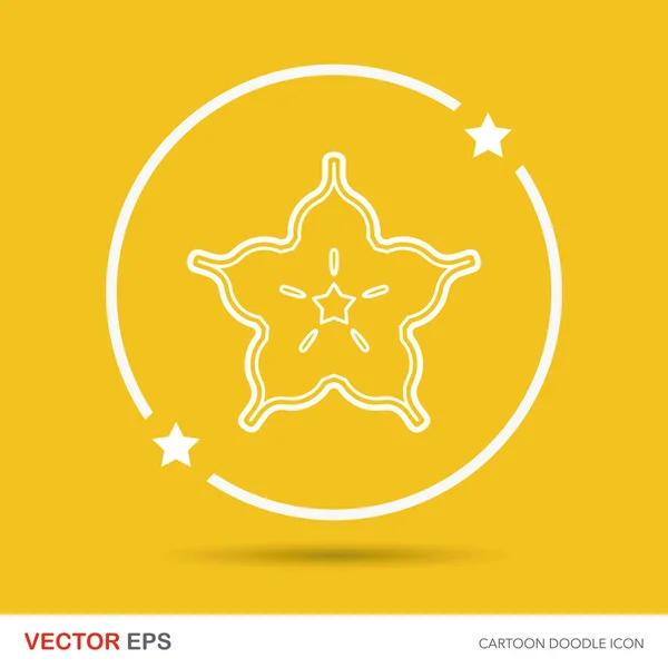 Arma doodle vector — Vector de stock