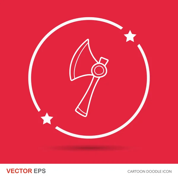 Weapon doodle vector — Stock Vector