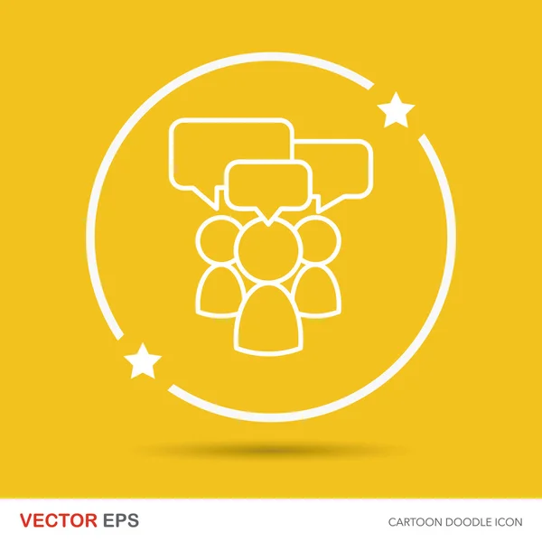 Pintura doodle vector — Vector de stock