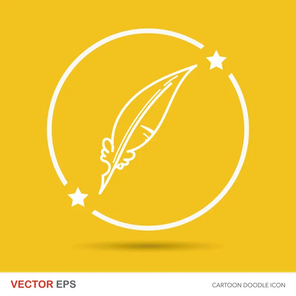 Camarones doodle vector — Vector de stock