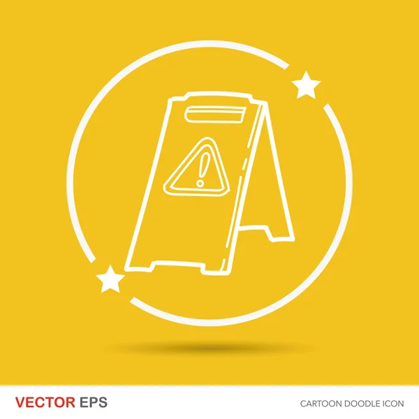 Salchicha doodle vector — Vector de stock