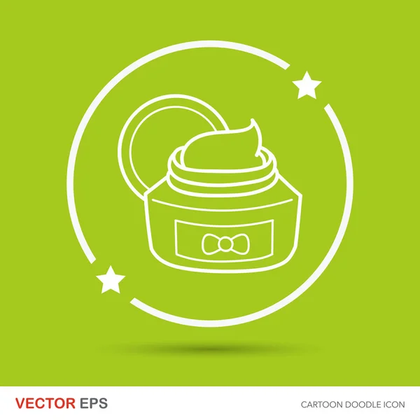 Lotion doodle vector illustration — Stock Vector