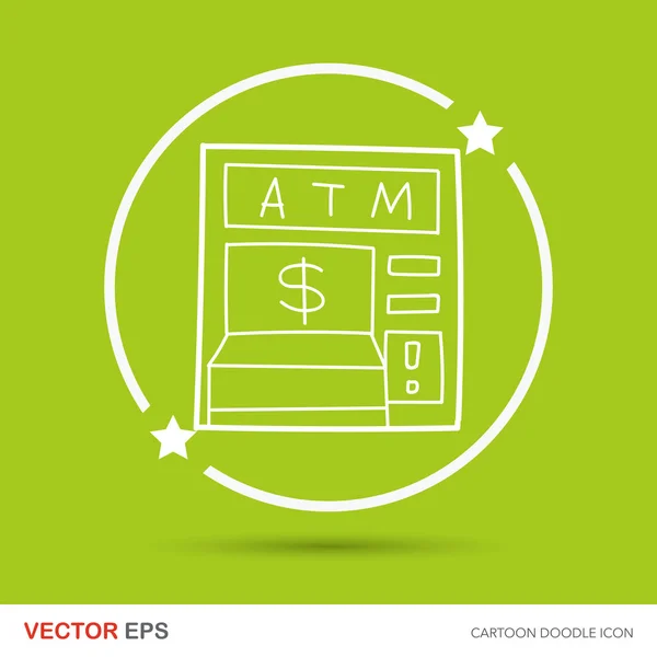 Векторная иллюстрация ATM — стоковый вектор