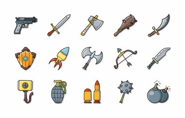 Silah simgeler kümesi, eps10