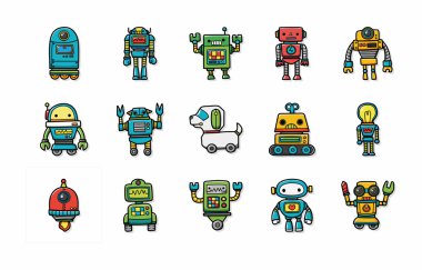 Robot simgeler kümesi, eps10 imalatı