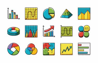İş grafik simgeler kümesi, eps10