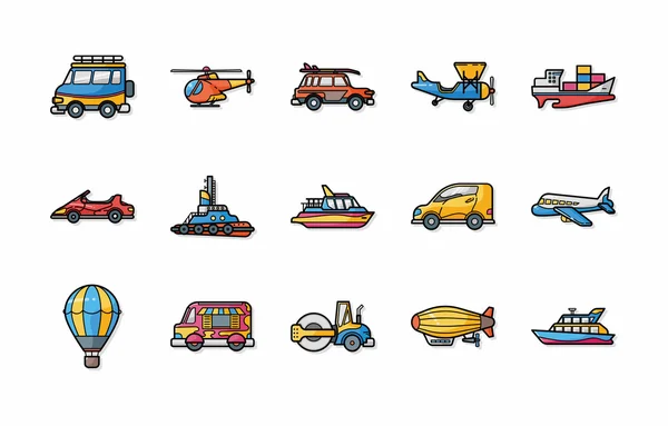 Ulaşım simgeler kümesi, eps10