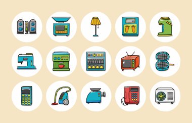 Ev aletleri simgeler kümesi, eps10