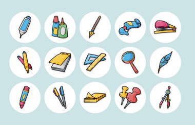 İleti örneği ve çizim simgeler kümesi, eps10