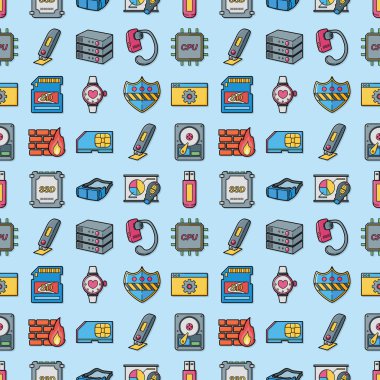 Teknoloji ve ağ simgeler kümesi, eps10