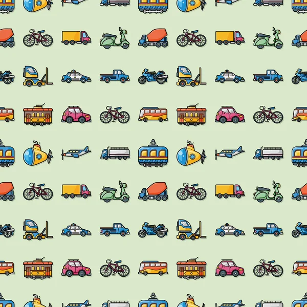 Ensemble d'icônes de transport, eps10 — Image vectorielle