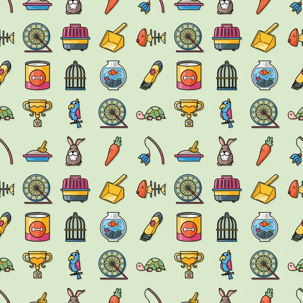 Haustiere Icons Set, Eps10 — Stockvektor