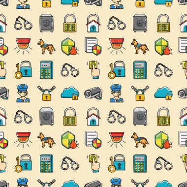 Güvenlik ve güvenli Icons set, eps10