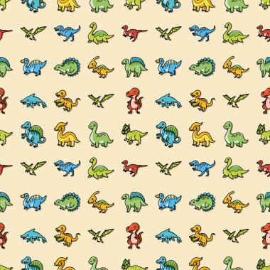 Dinozorlar simgeler kümesi, eps10