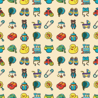 Yeni doğan bebek simgeler kümesi, eps10