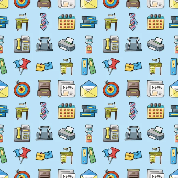 Business and office icons set, eps10 — стоковый вектор