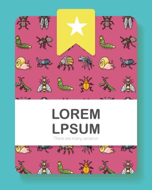 Böcekler ve Buglar simgeler kümesi, eps10