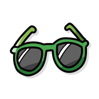 güneş gözlüğü renk doodle