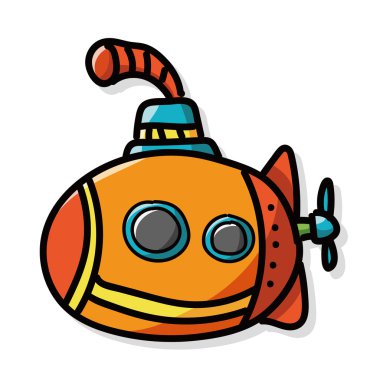 Denizaltı renk doodle