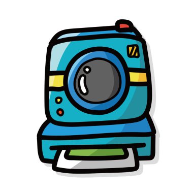 fotoğraf makinesi renk doodle