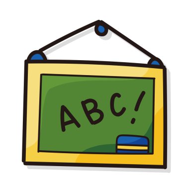 Blackboard renk doodle