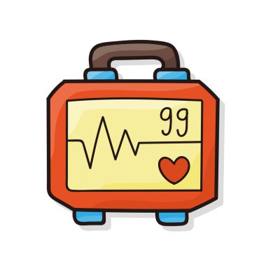 EKG renk doodle