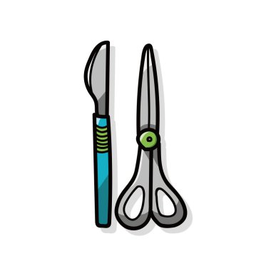 Neşter renk doodle