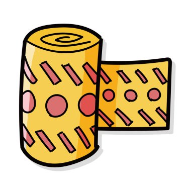 Emanet çizgi renk doodle