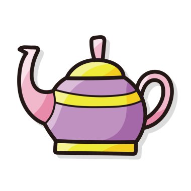 kahve su ısıtıcısı maker renk doodle