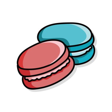 Macaron doodle