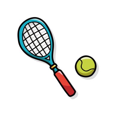tennis doodle